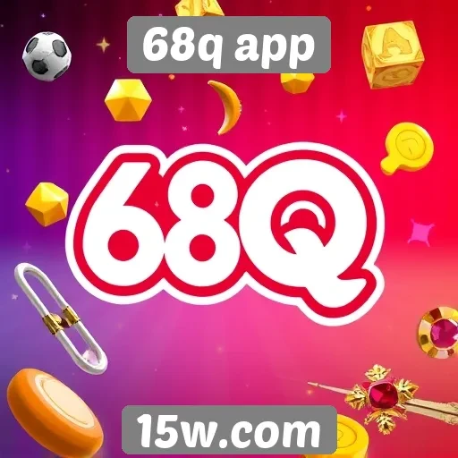 68q app oferece variedade de jogos online